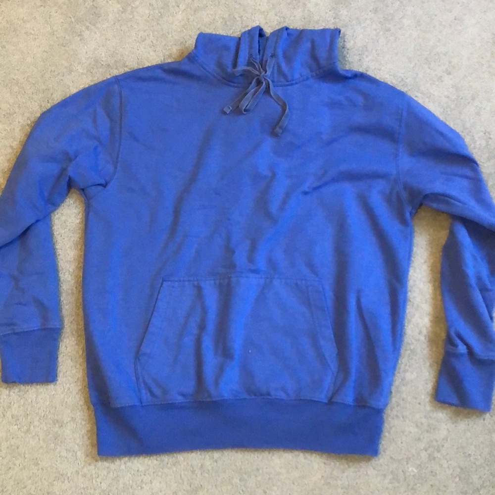 Plain royal blue hoodie